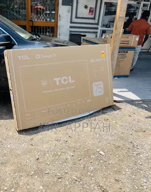 Premium TCL 75 Inch Uhd Smart Television(Black)