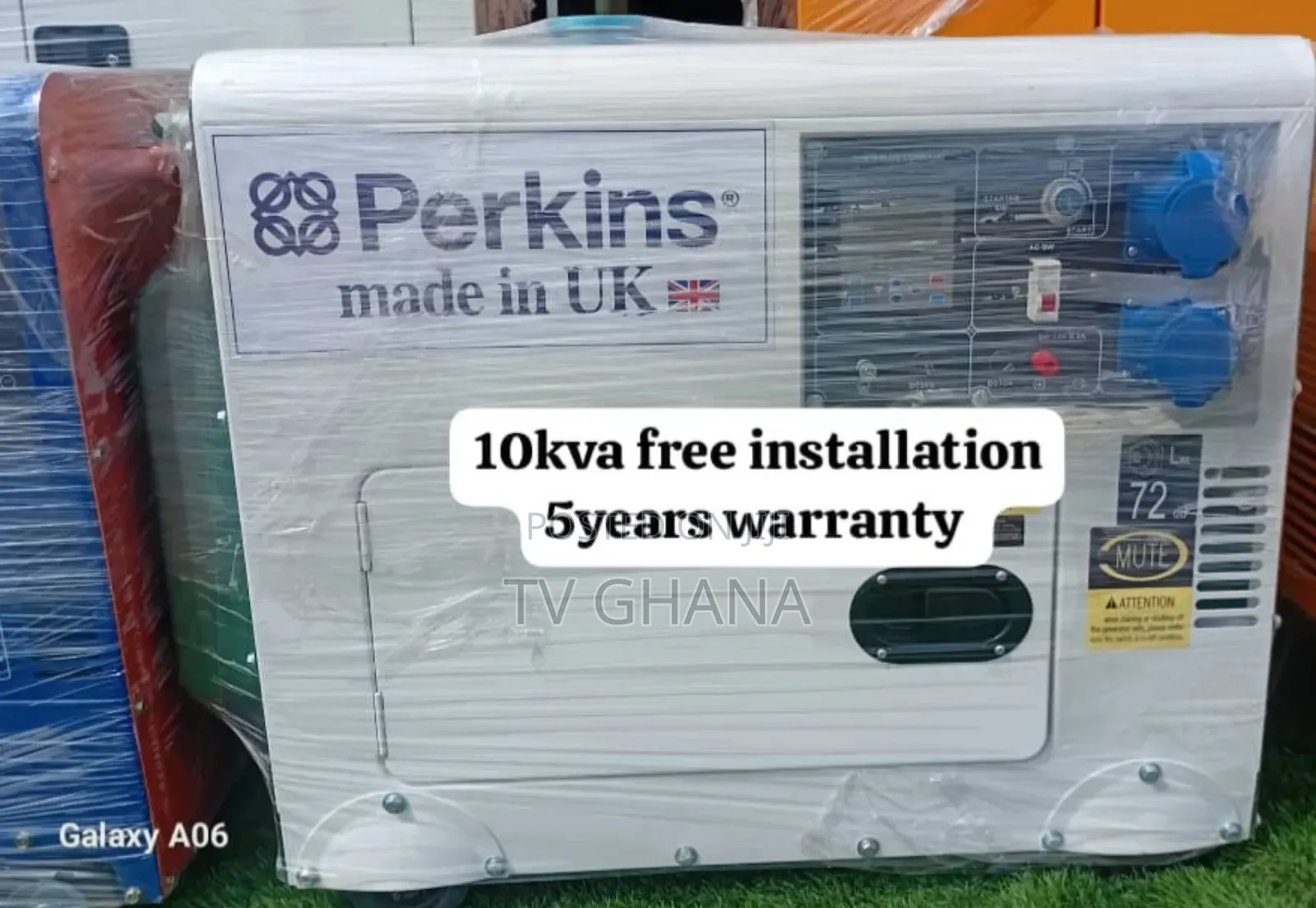 Ultra Modern Silent Silver Diesel Generator 10kva Diesel