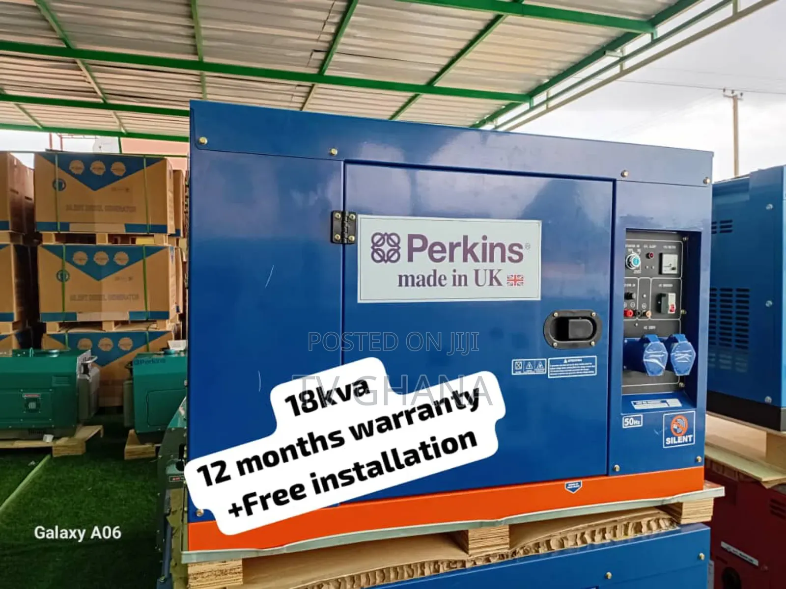 Genpro Perkins 18kva Diesel Power Backup Genset