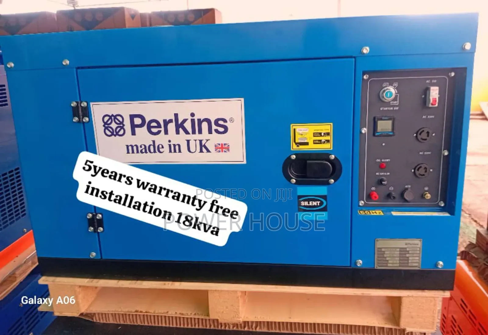 Flux Forcus Perkins 18kva Diesel Generator 18kva Perkins