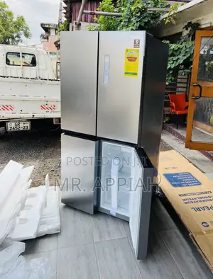 Classic Samsung Side by Side Electric Fridge(Gray).