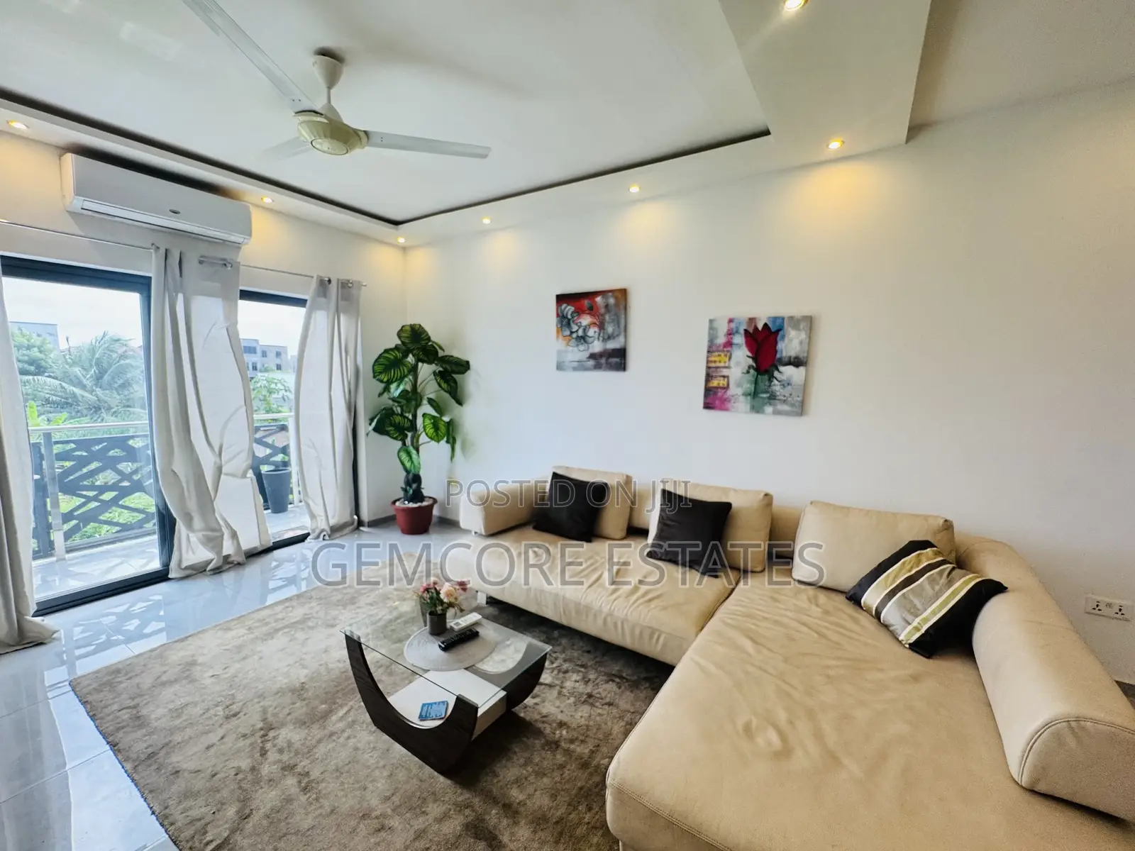 Furnished 1bdrm Apartment in East Legon Hills, Ashaley Botwe for rent