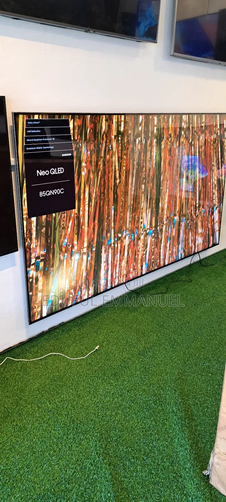 Samsung 85" Neo Qled Qn90c Uhd Smart Alexa Apple Airplay