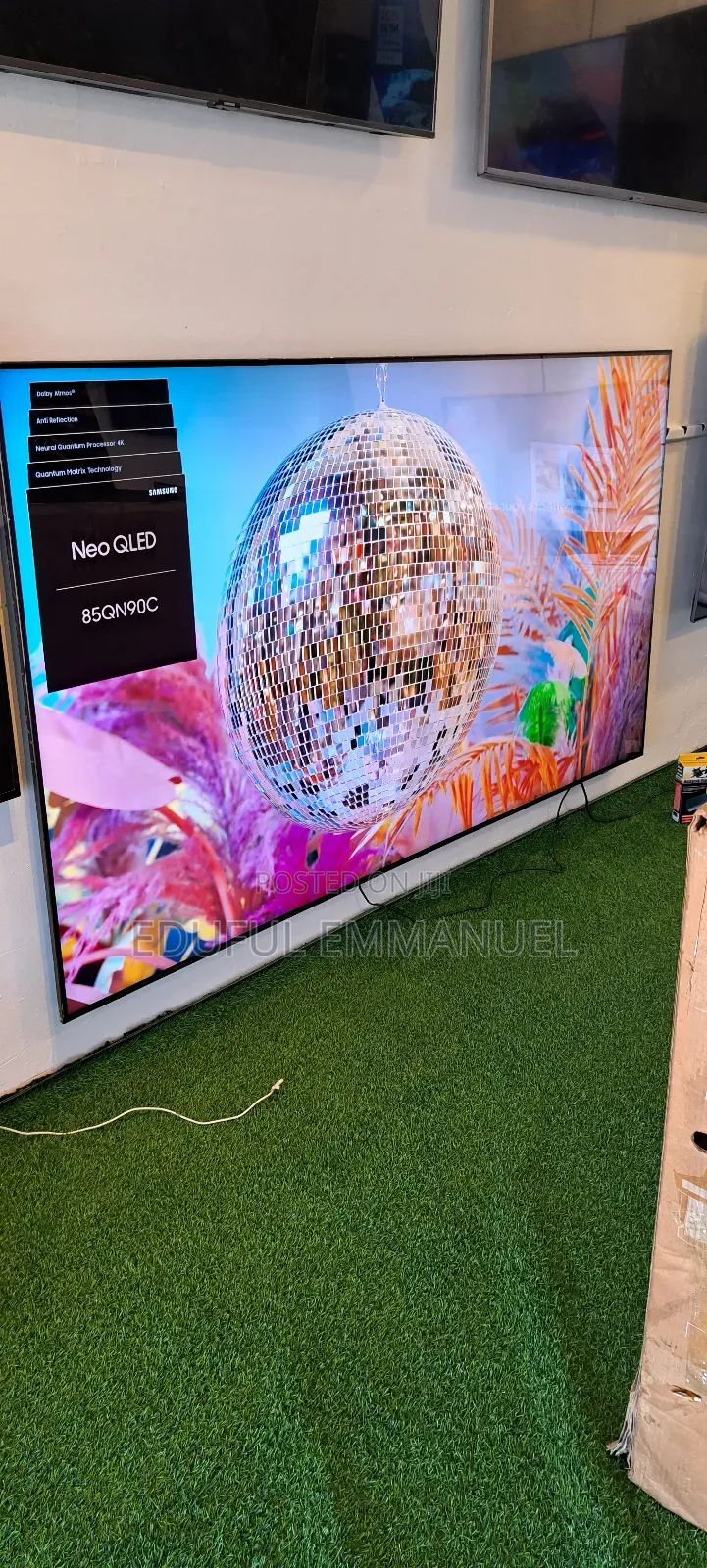 Samsung 85" Neo Qled Qn90c Uhd Smart Alexa Apple Airplay