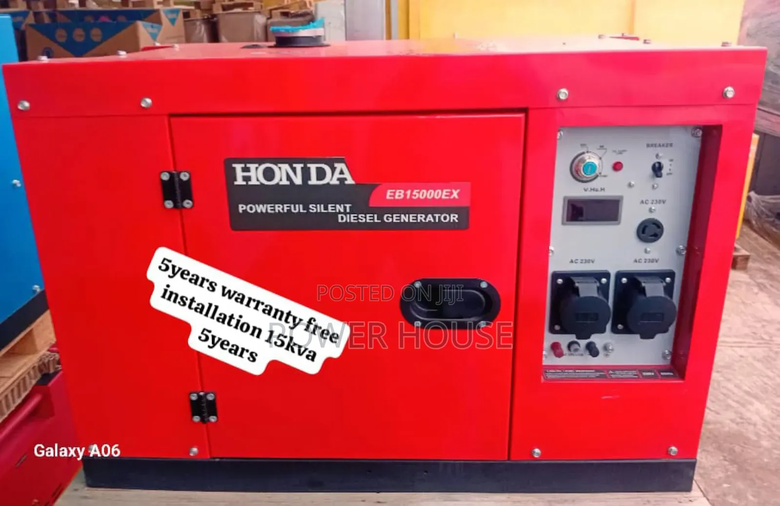 Echo Engage Honda 15kva 16500watts Diesel Generator 15kva