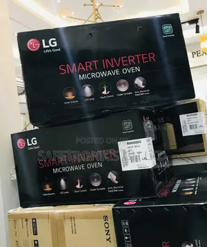 Countertop Smart Touch 42l Black Inverter Lg Best Microwave