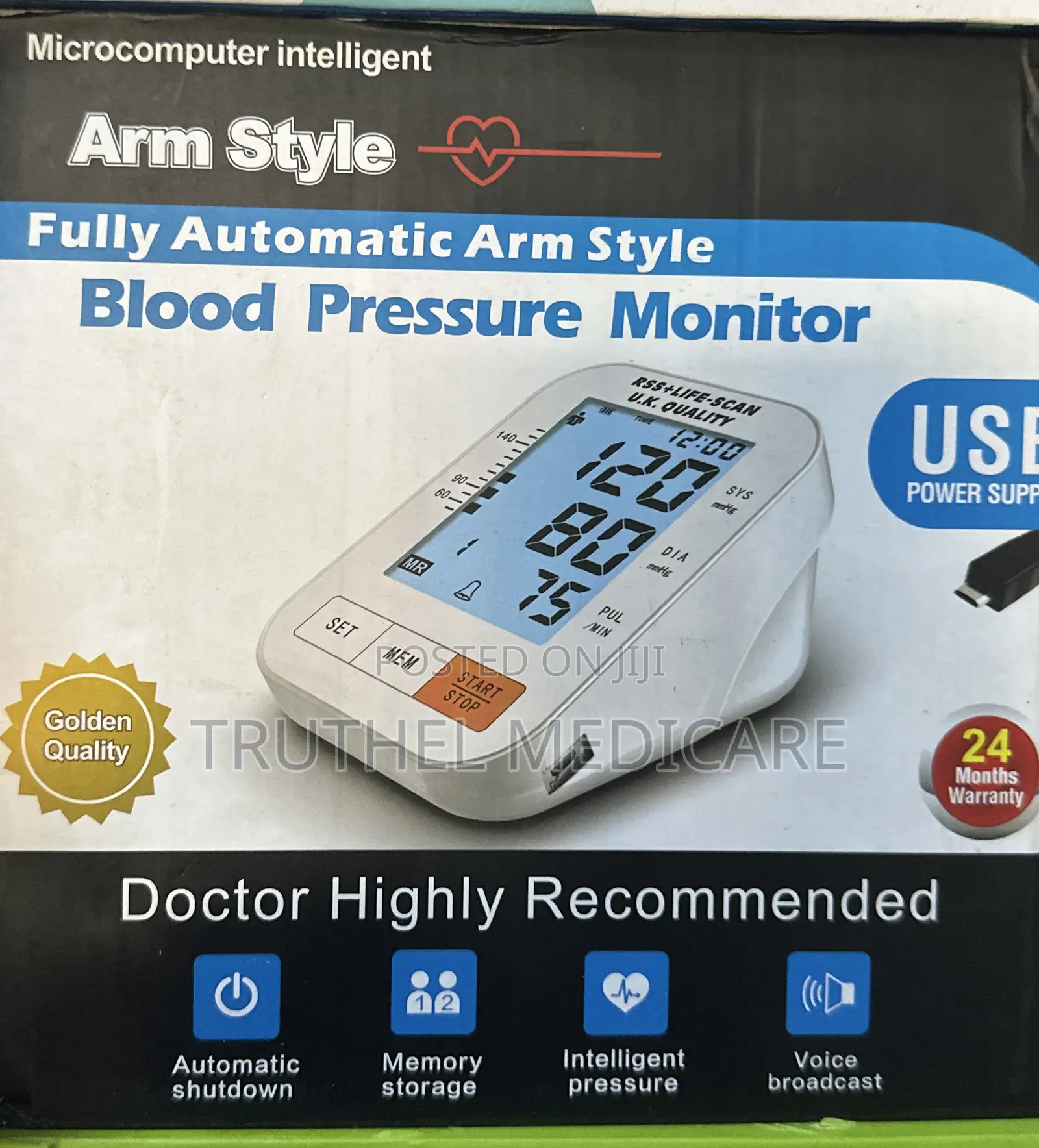 Blood Pressure Monitor- (Rss England)