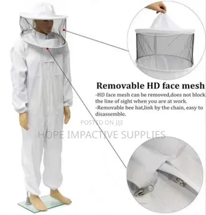 Complete Bee Keeping Gears - Full Suit With Gloves.