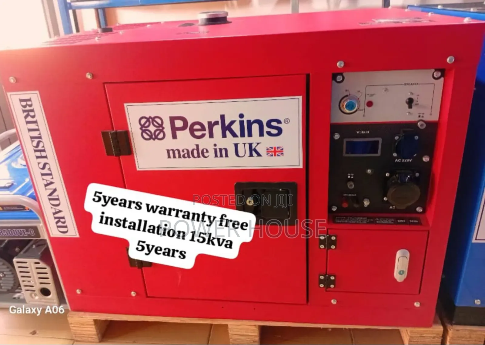 Streamstack Perkins 18kva Diesel Generator 18kva Perkins