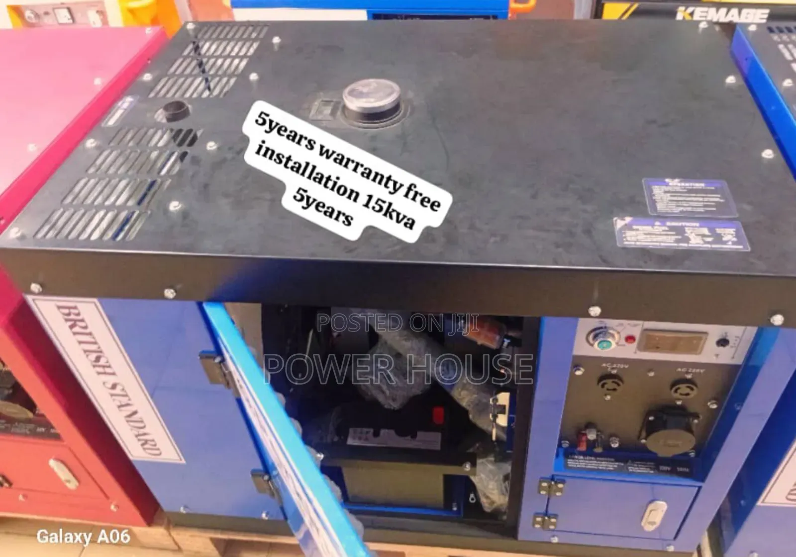 Synapse Signal Perkins 18kva Diesel Generator 18kva Perkins
