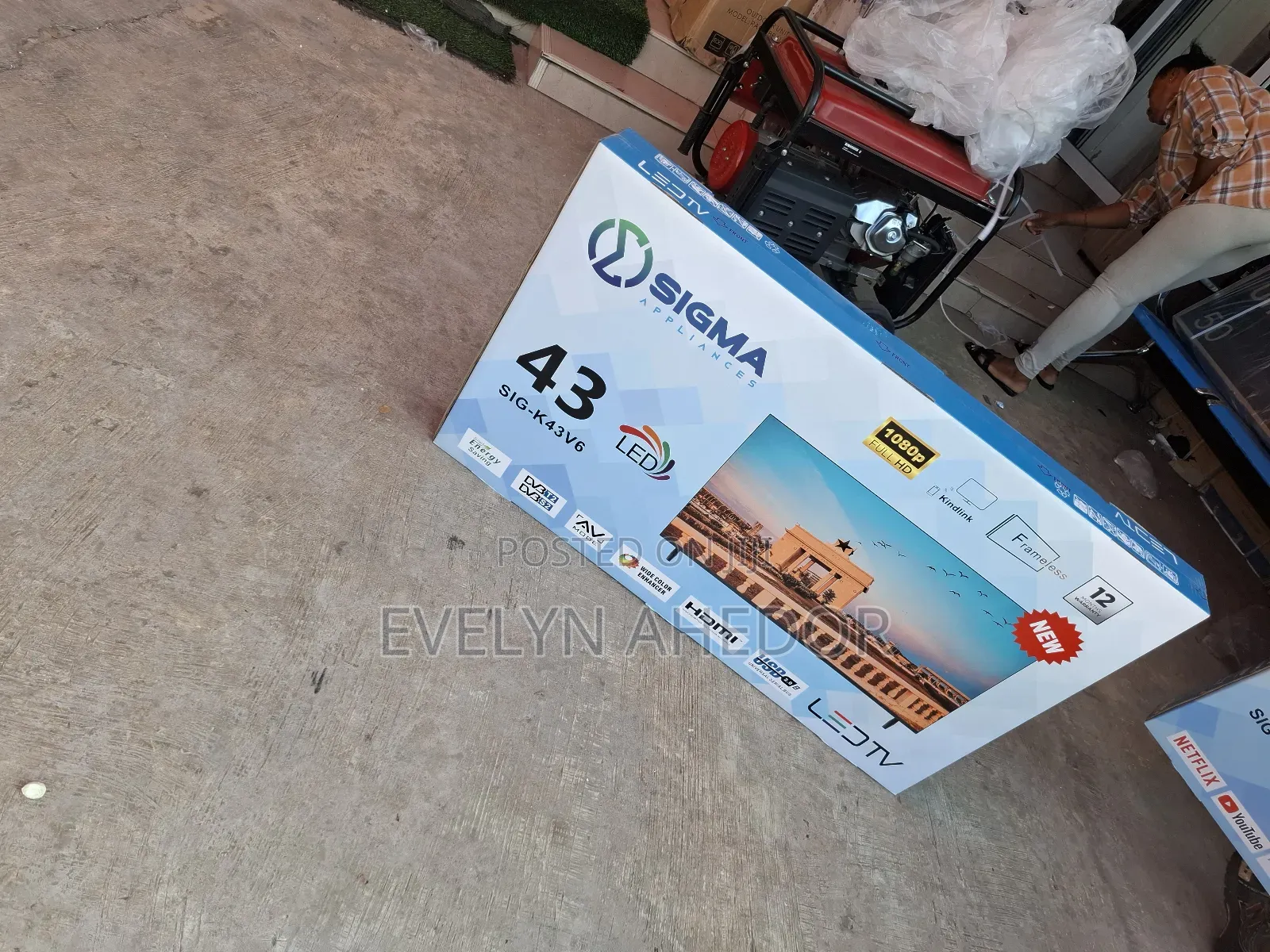 High Quality Picture View of Sigma 43 Inches Smart Tv