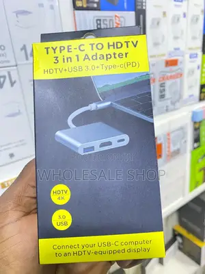 Type-C to HDTV 3 in 1 Adapter