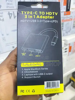 Type-C to HDTV 3 in 1 Adapter