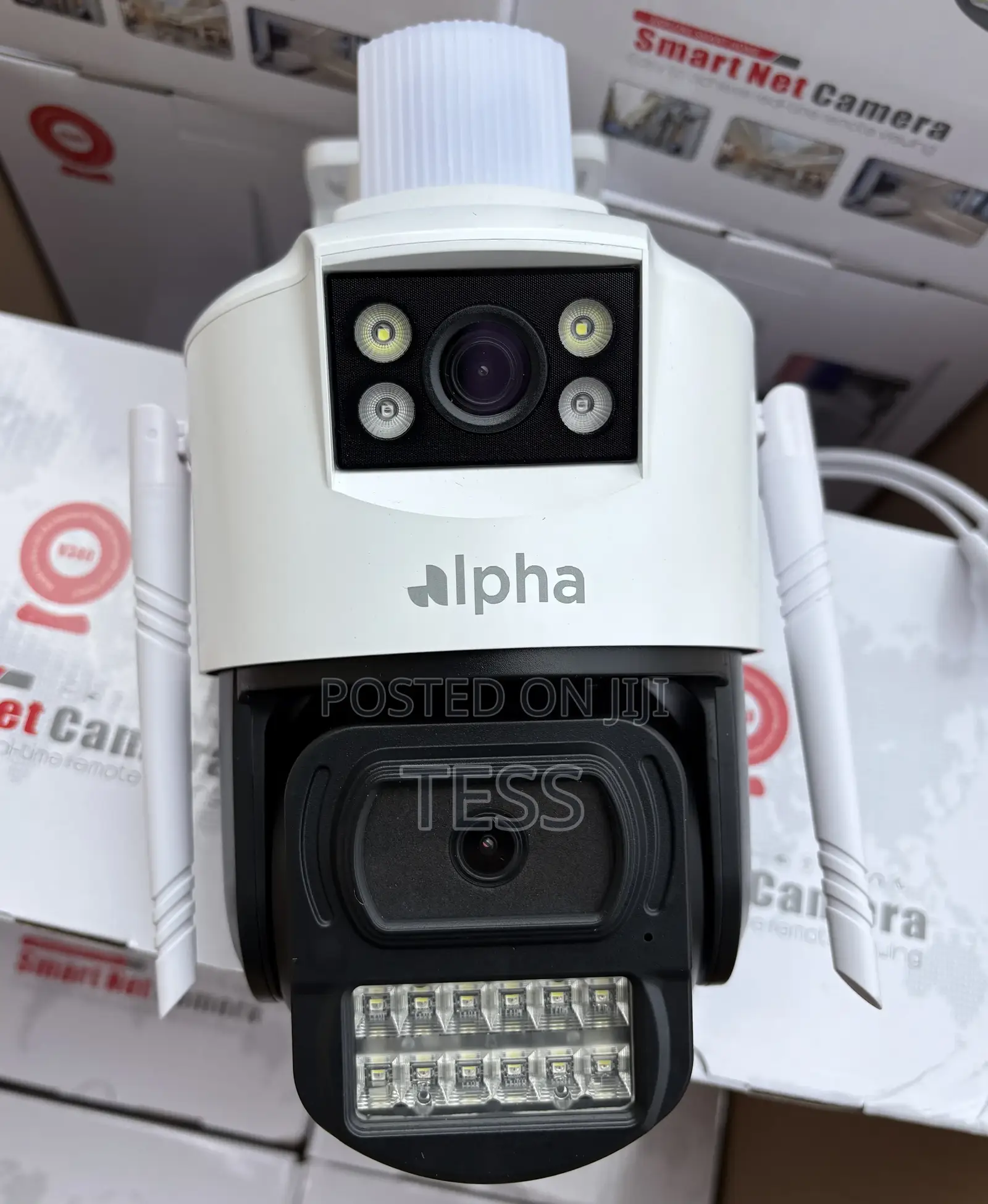 Wifi PTZ Camera Dual 4mp 2 Way Talk and Motion Detector