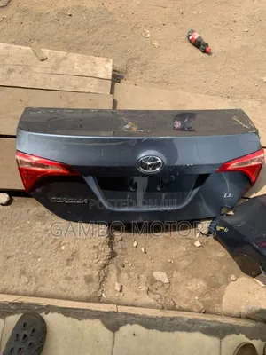 Toyota Corolla 2017 Boot Complete