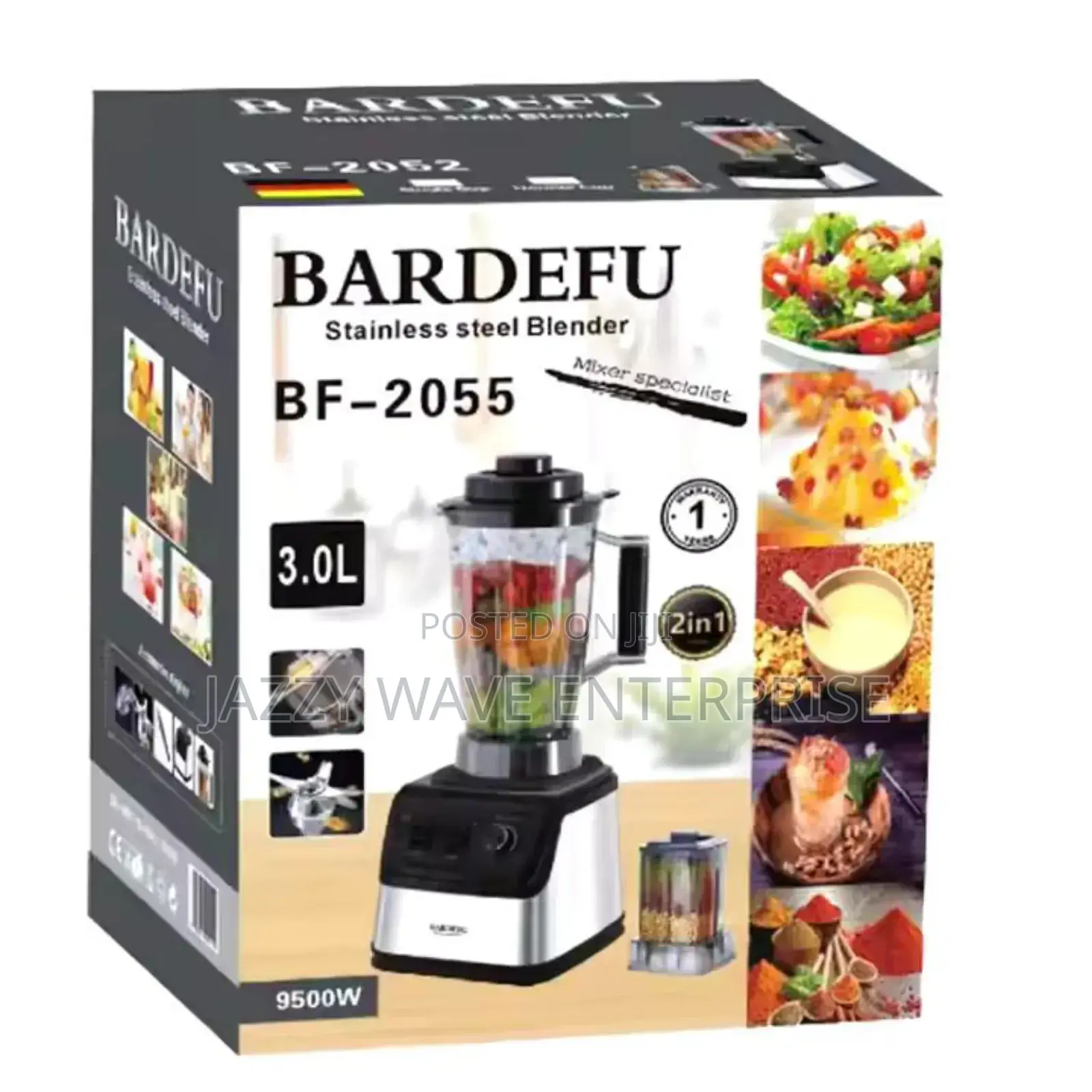 Bardefu Blender 2 in 1