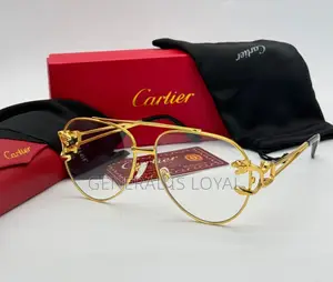 Cartier Plain Stainless Glasses
