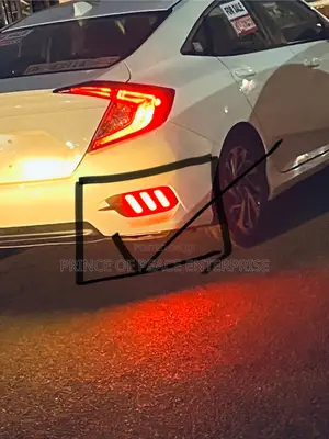Honda Civic 2016 2017 18 2019 2020 2021 Back Reflector Light