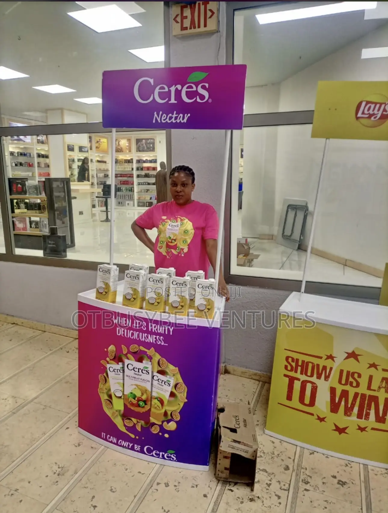 Branded Advertising Table