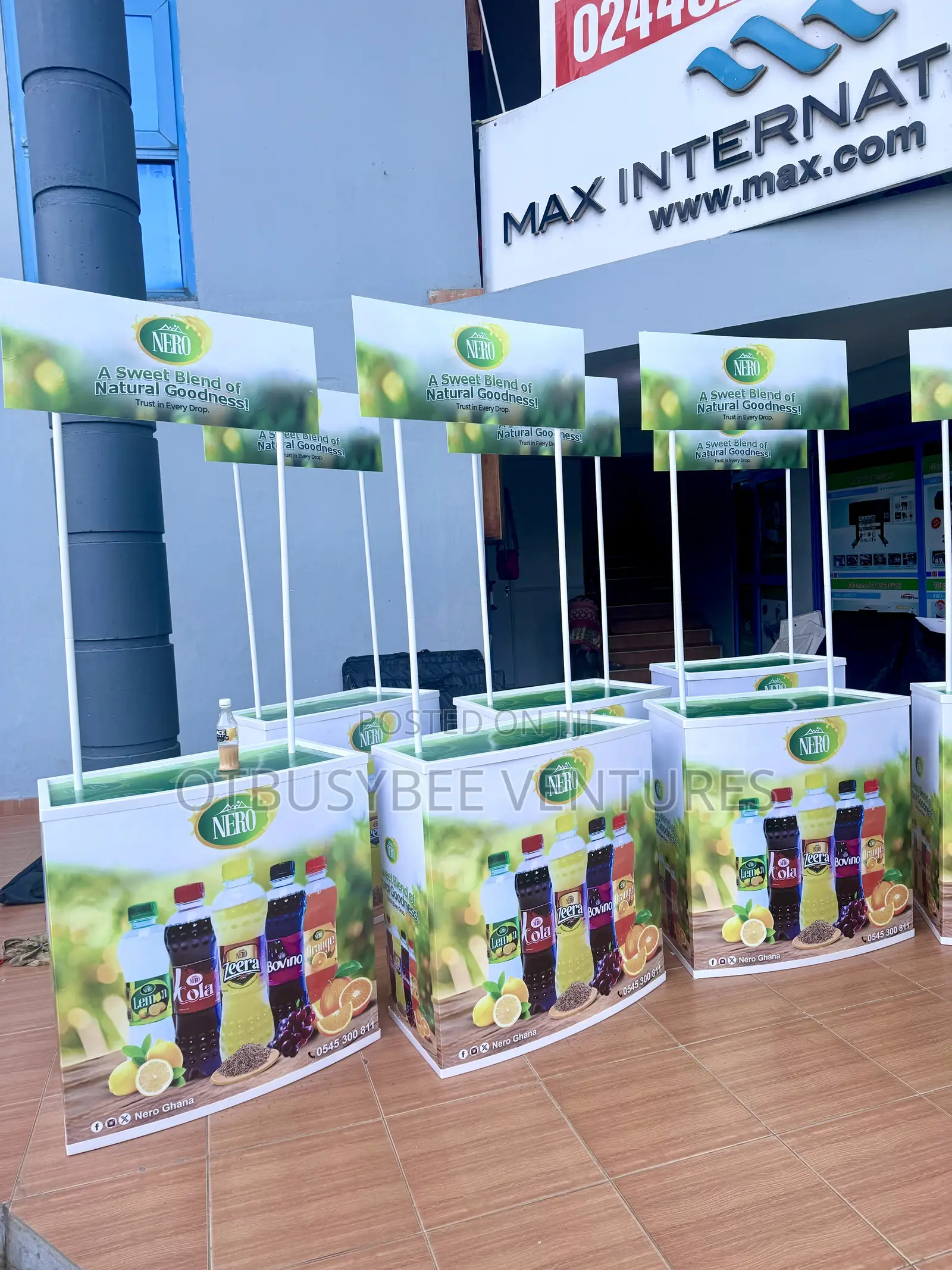 Branded Advertising Table