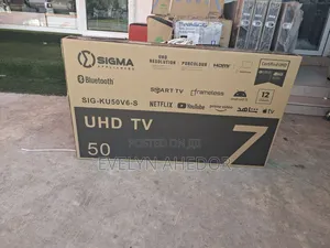 Sigma 50 Inches Smart Tv Going for Cool Price Brand New