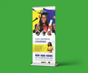 Pull Up Banner + Free 1 Design