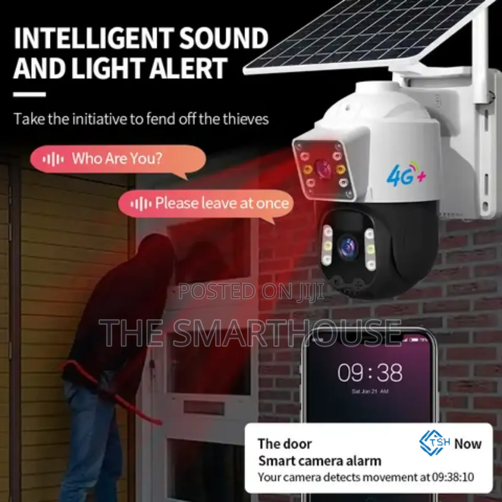TSH- Solar 4g Dual CCTV Camera
