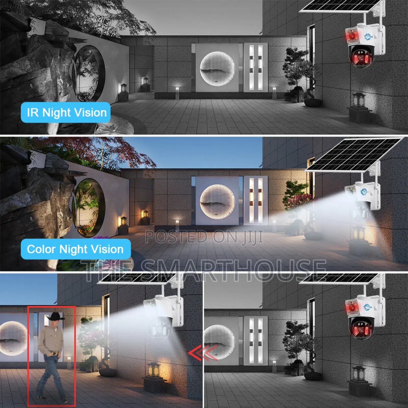 TSH- Solar 4g Dual CCTV Camera