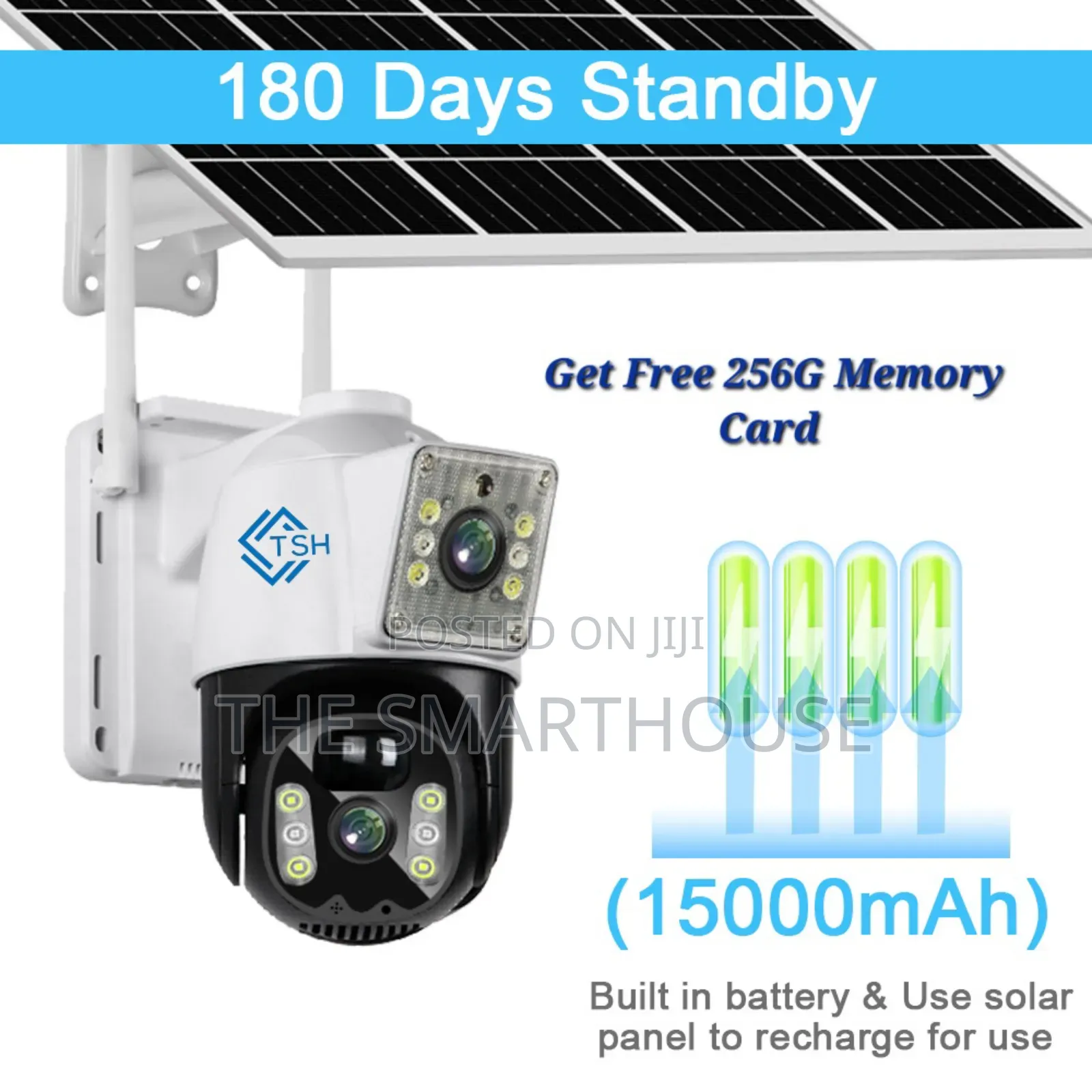 TSH- Solar 4g Dual CCTV Camera