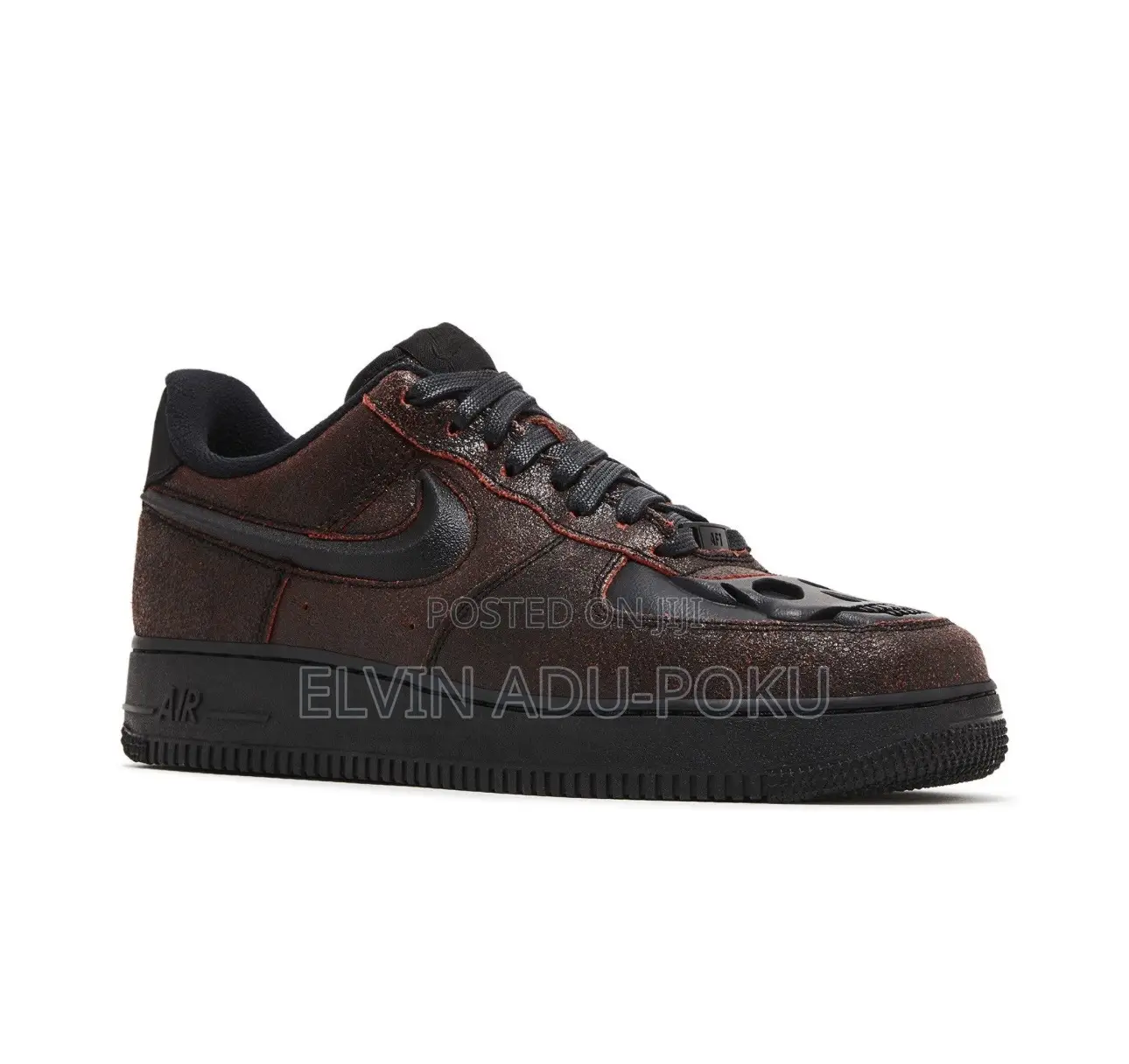 Nike Air Force 1 “Halloween Skull”