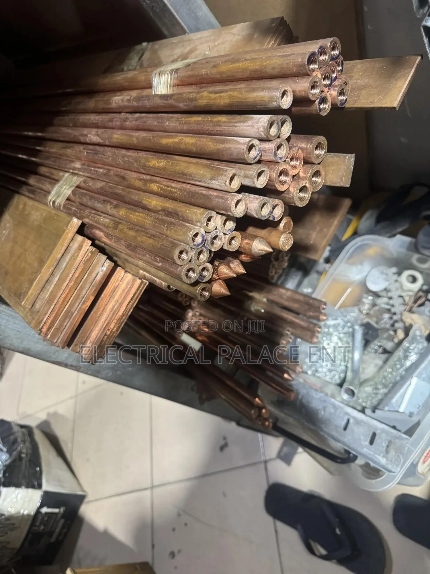 Copper Tape , Copper Bar and All Earthing Materials From Turkey