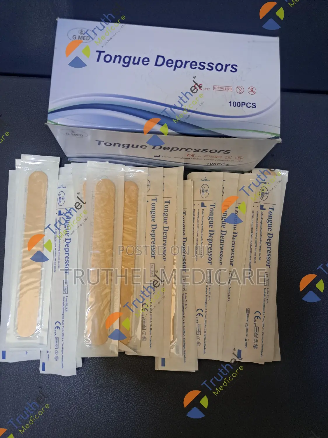 Sterile Wooden Tongue Depressors