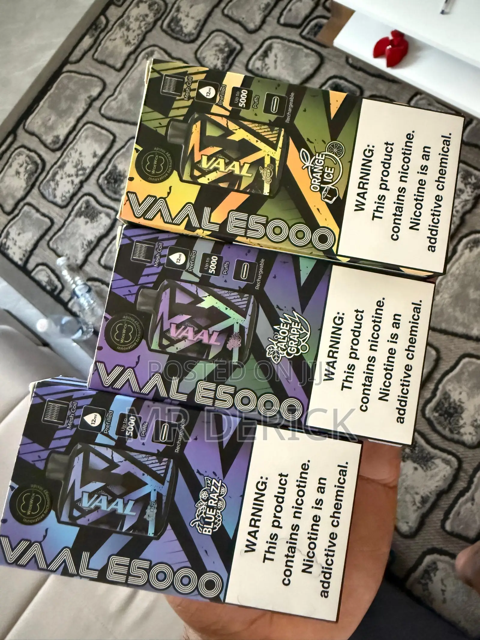 Vaal E5000 Disposable Pod (5000 Puffs)