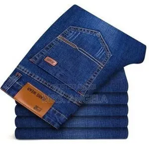 Straight Blue Jeans for Men