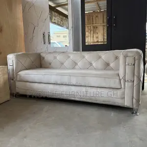 Cream Suede 3in1 Sofa// Luxurious And Durability