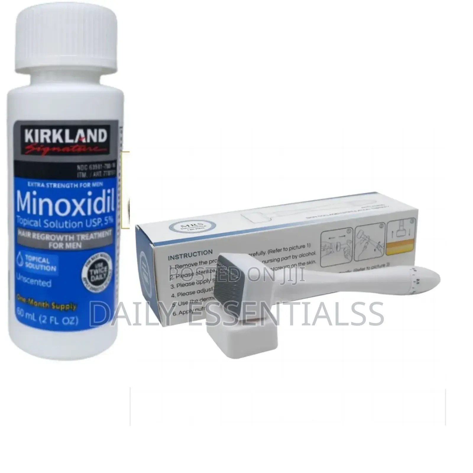 Hair Revival Kit – Minoxidil + Microneedling