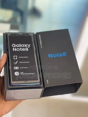 New Samsung Galaxy Note 8 64 GB Blue