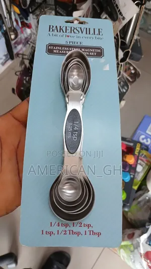 Stainless Steel Magnetic Measuring Spoon Set