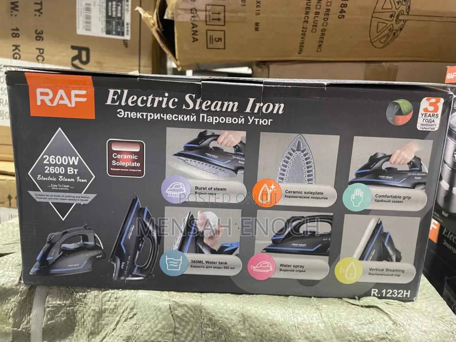Steam Iron - Raf .