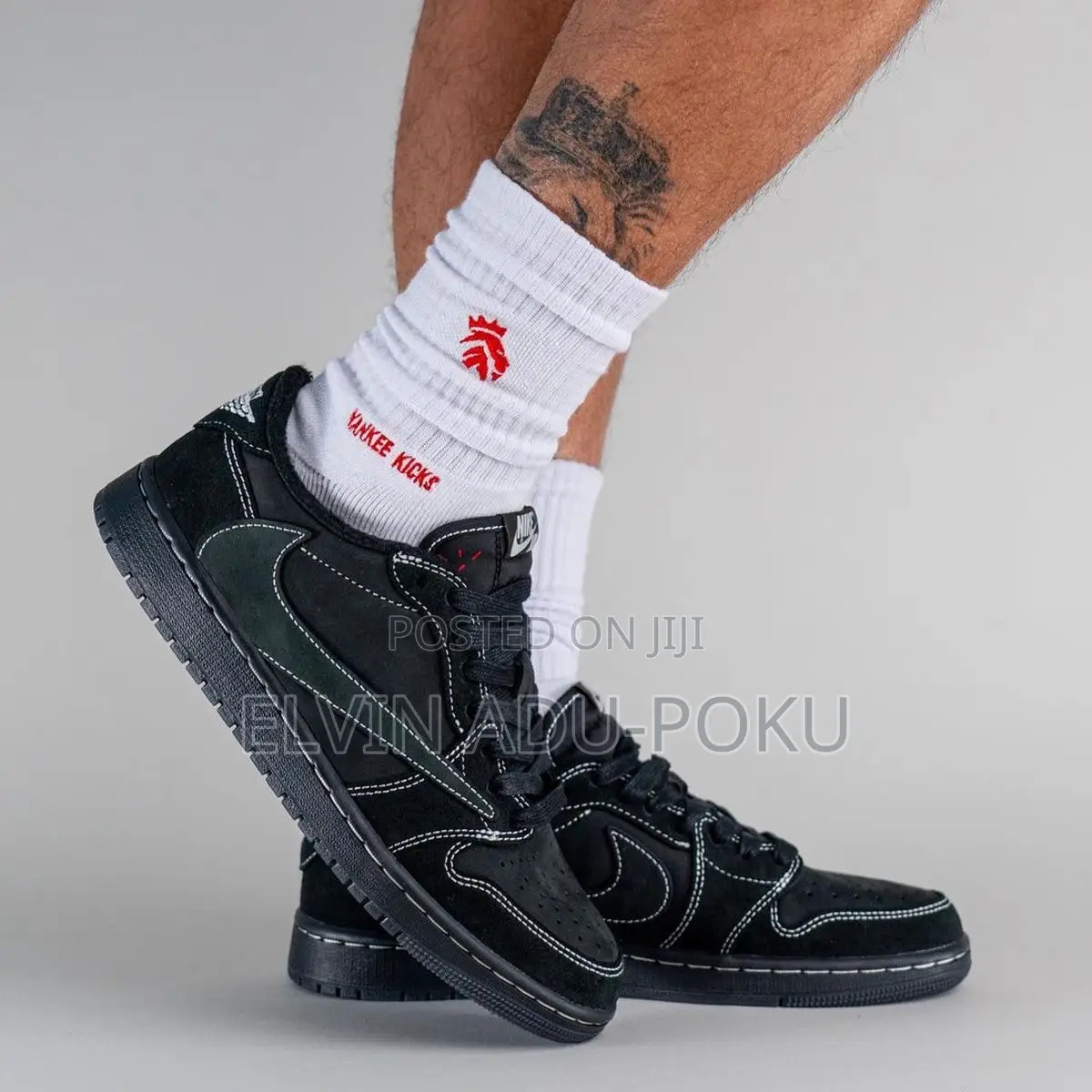 Travis Scott Air Jordan 1 Low Og "Black Phantom"