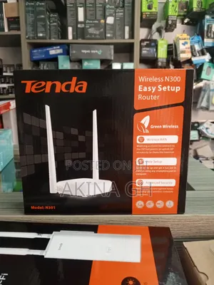 Tenda Wireless N300 Easy Setup Router N301