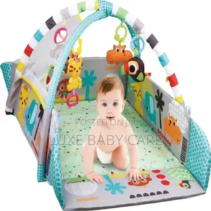 "5-in-1 Activity Gym Ball Pit for Infants and Toddlers