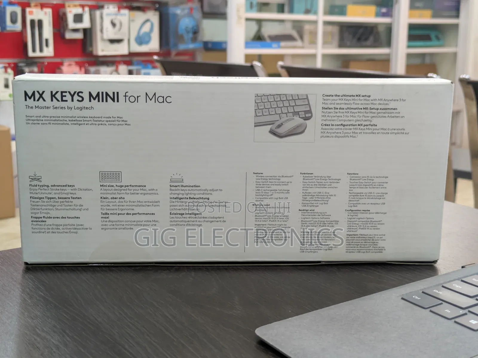 Logitech Mx Keys Mini Wireless Keyboard for Mac