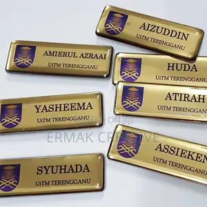 Customized Name Tags Moq 20 Pieces