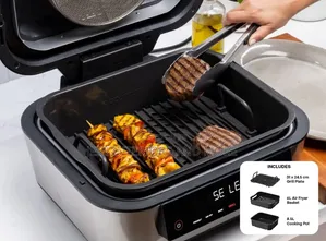 Nutricook Smart Indoor Grill and Air Fryer Xl, 8.5l