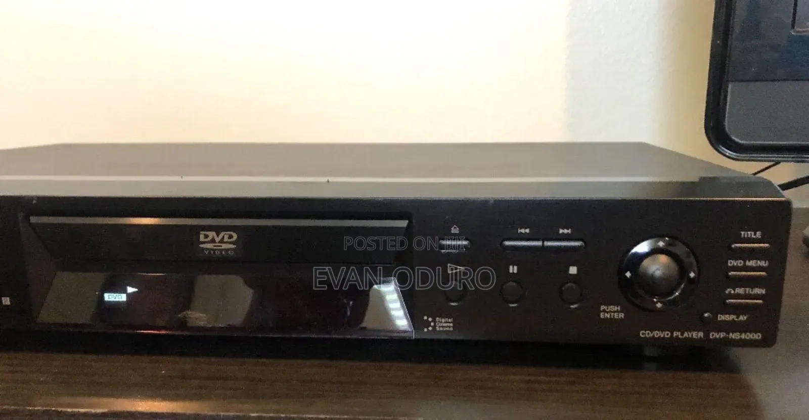 Sony DVD Player With Strong Lens to Play Any Disc