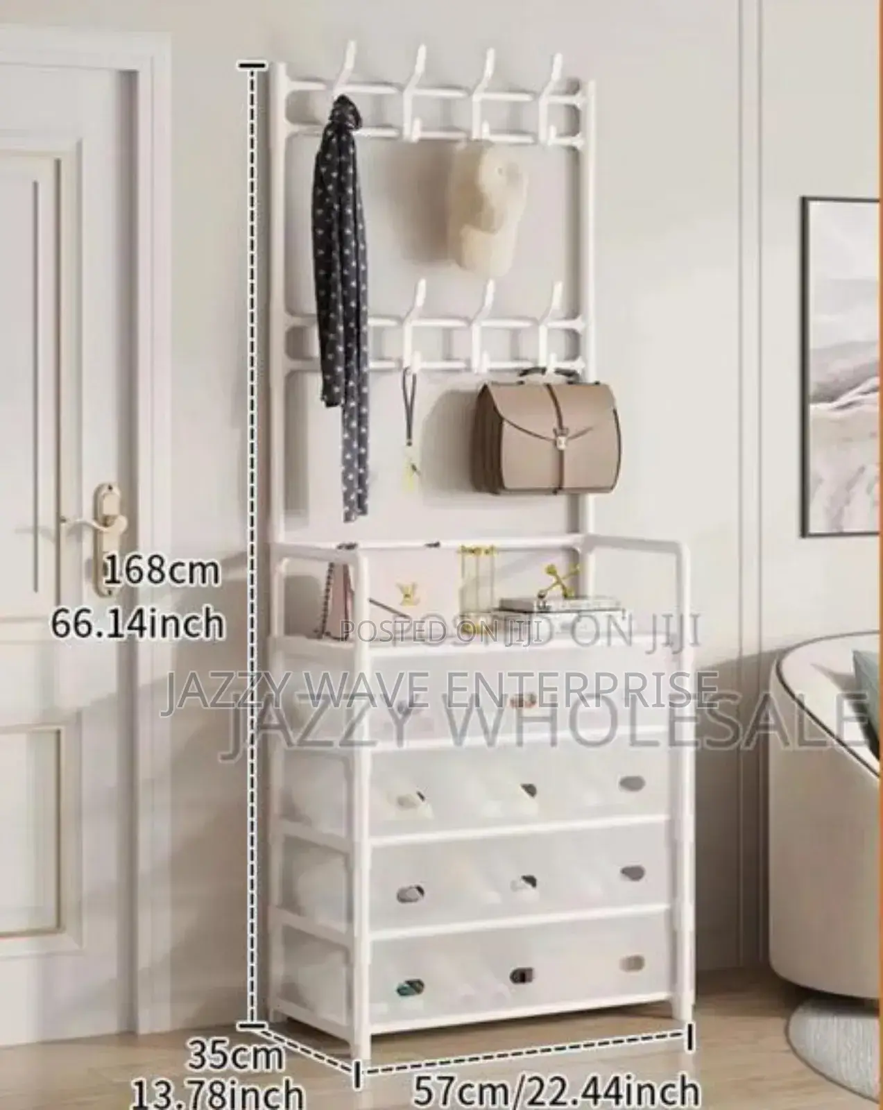 Shoe and Bag Stand
