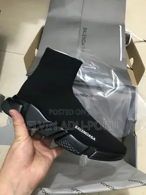 Balenciaga Speed Lt Socks “ Noir “