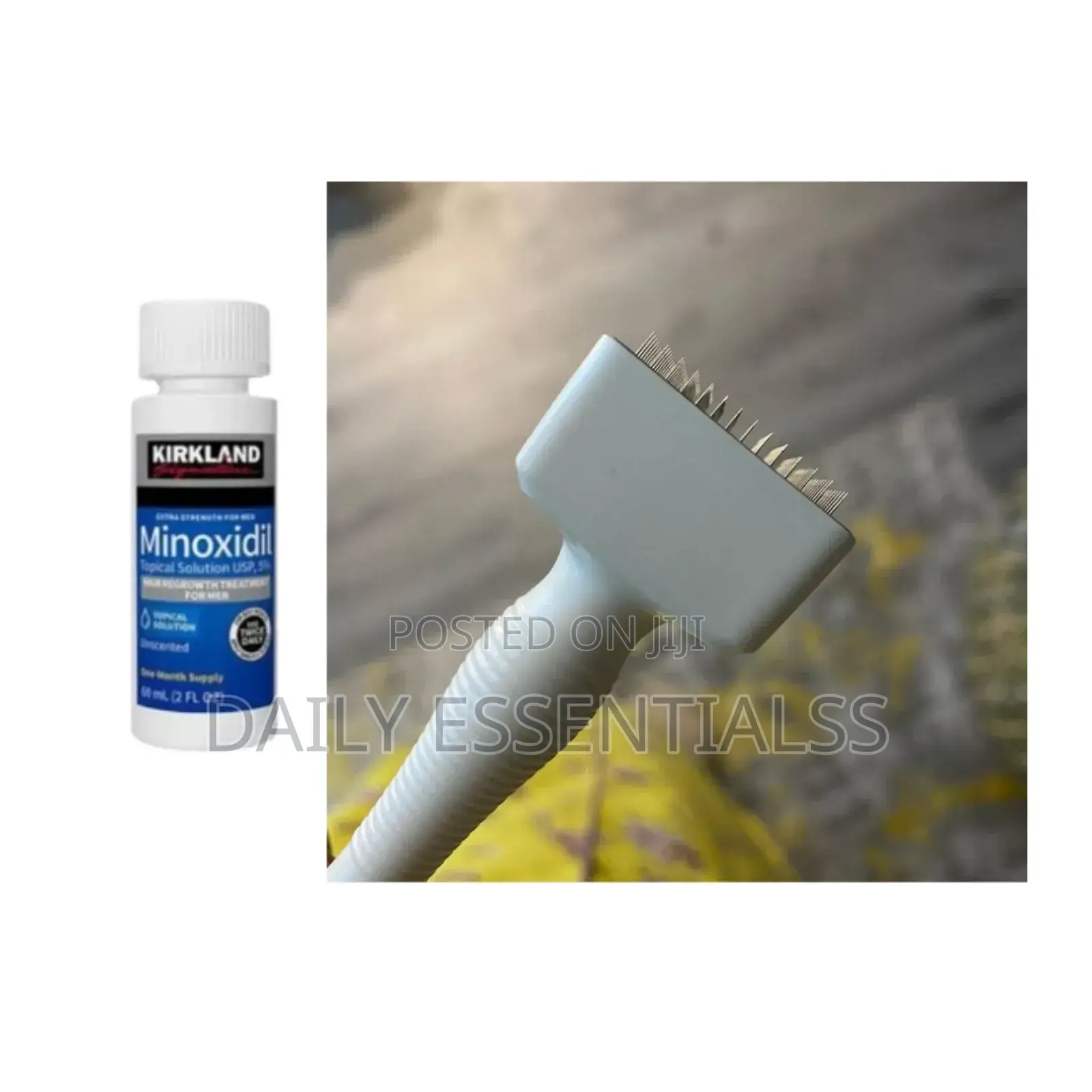 Kirkland Minoxidil + Derma Stamp Set