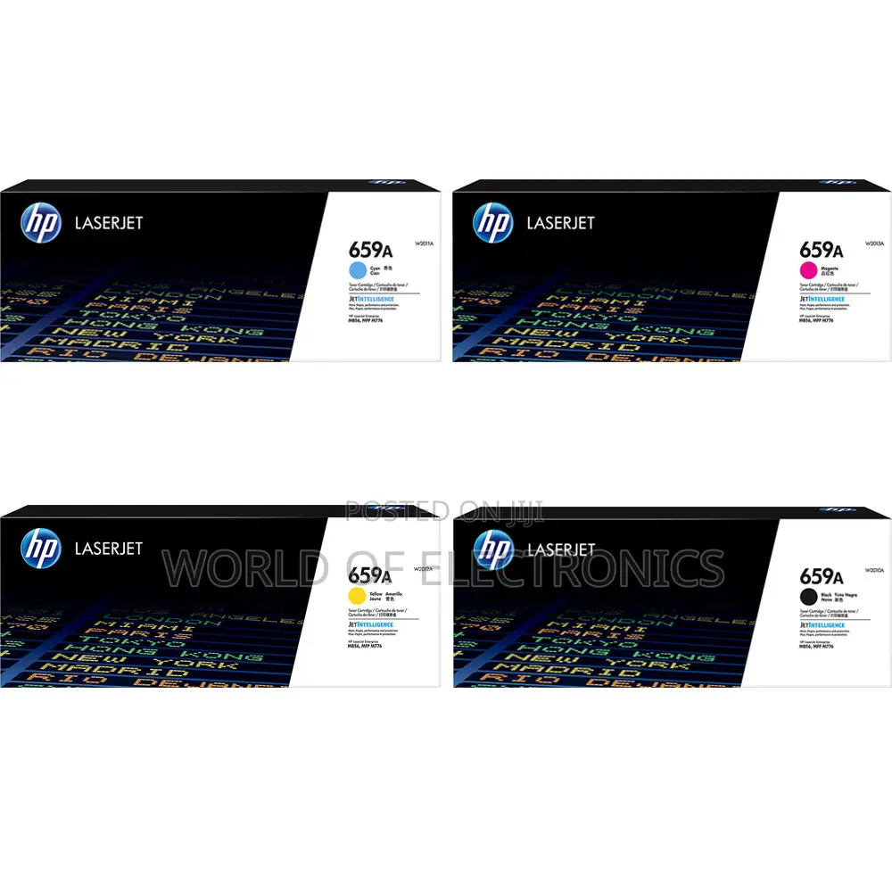 Genuine Hp 659a Toner Cartridge Cmy ( Pages)